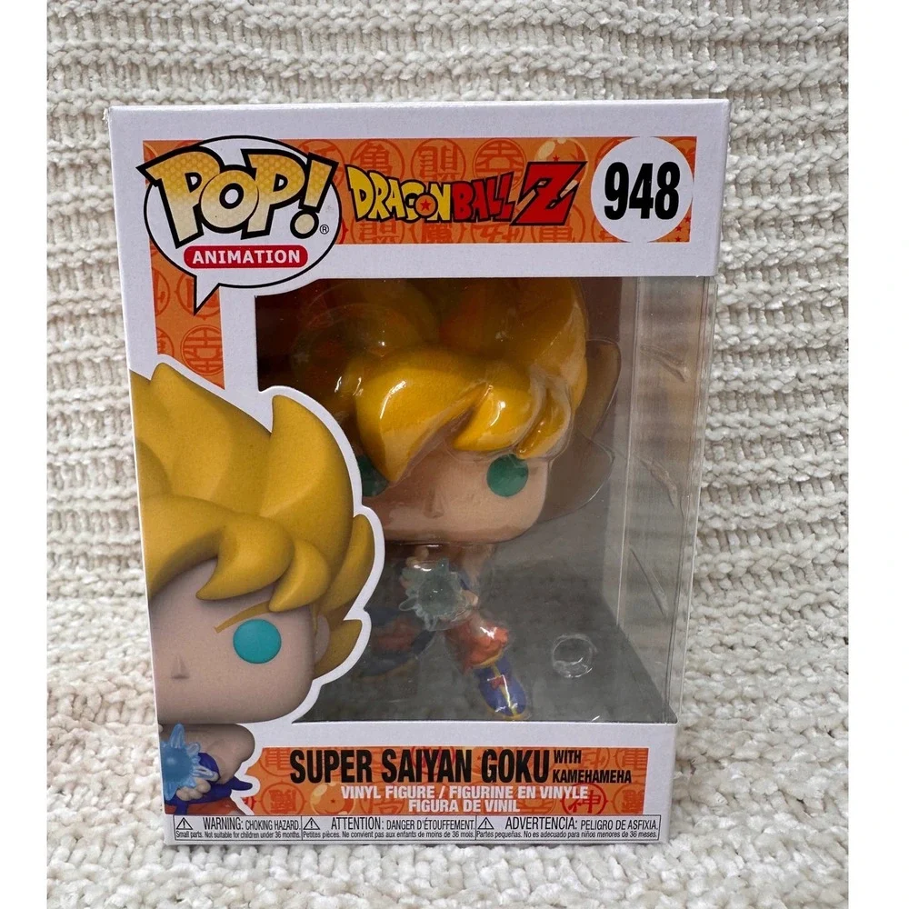 Funko Pop Dragon Ball Z‎ Super Saiyan Goku Kamehameha 948 Vinyl Figure Toy